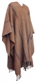 Poncho en colores naturales - Lana de Llama