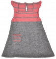 Vestido con Rayas para Niña - Lana de Alpaca