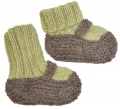 Calcetines para Bebé Tejidos a Mano - Lana de Alpaca