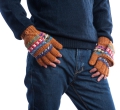 Guantes manoplas coloridas - Talla M