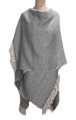 Poncho Capa Brocado - Lana Baby alpaca