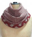 Bufanda Infinity Pata de gallo - Lana de alpaca