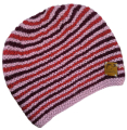 Gorro arcoíris tejido a mano Talla grande