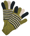 Talla M - Guantes coloridos - Tejidos a mano