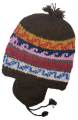 Gorro Andino Chu'llo - Lana de llama y alpaca
