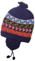 Gorro Andino Chu'llo - Lana de llama y alpaca